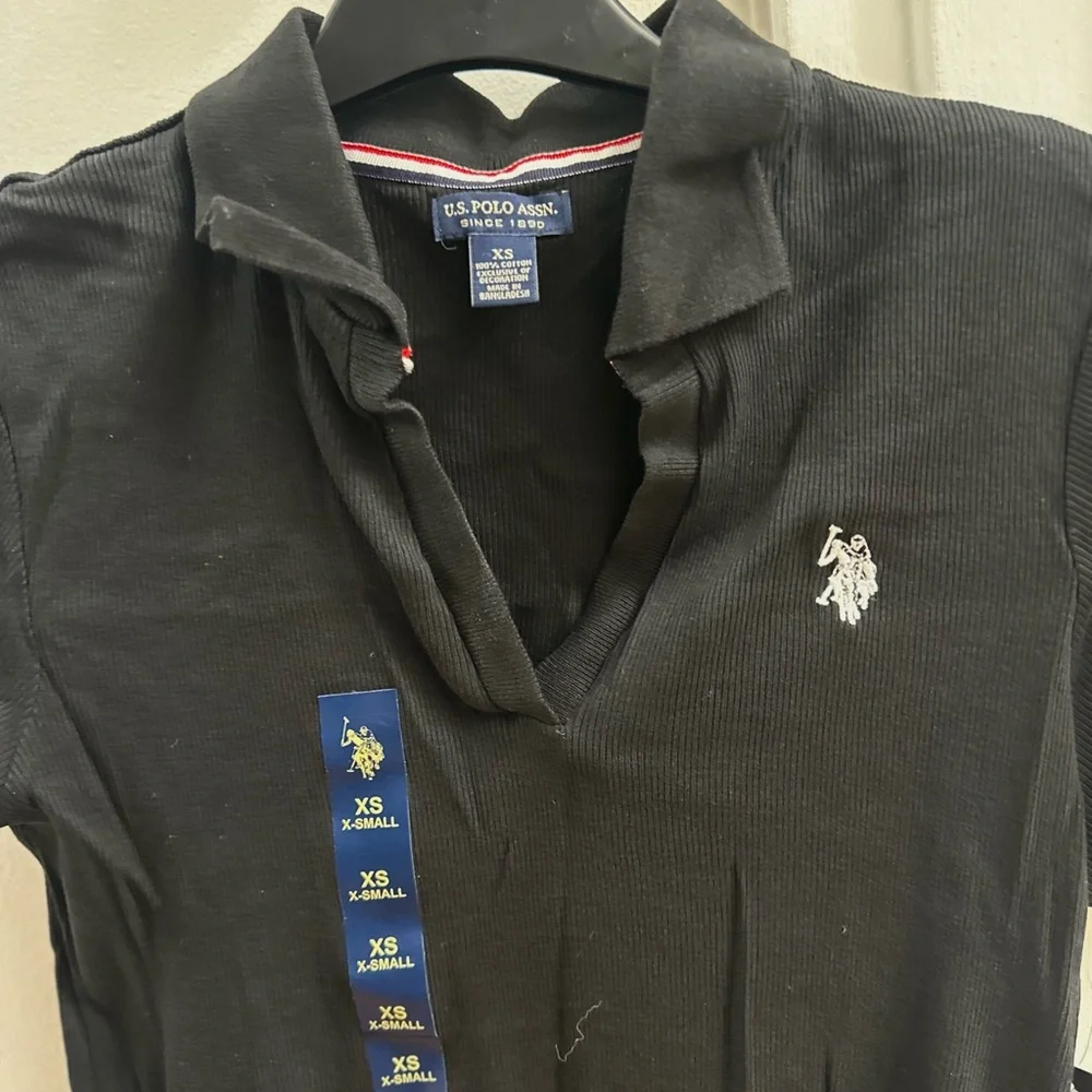 👗Navy Blue Polo Dress. - Picture 4 of 5
